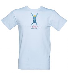 Men's Blue Build A Rocket Elbow T-SHirt [View details]