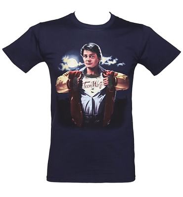 Men's Blue Teen Wolf T-Shirt