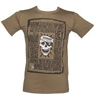 Men's Brown Goonies Quotes T-Shirt