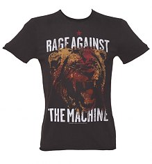 Men's Charcoal Rage Against The Machine T-Shirt from Amplified Vintage [View details]