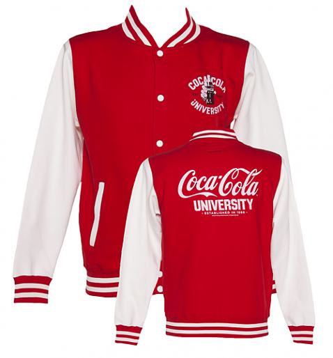 Men's Coca-Cola University Varsity Jacket