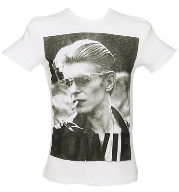 Men's David Bowie Photographic Changes T-Shirt from Amplified Ikons