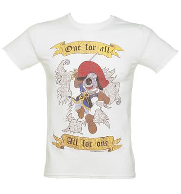 Men's Dogtanian White T-Shirt