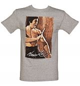 Men's Grey Marl Bruce Lee T-Shirt