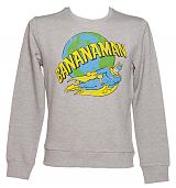 Men's Grey Retro Bananaman Jumper