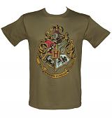 Men's Harry Potter Hogwarts Crest T-Shirt