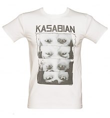 Men's Kasabian Row Of Eyes T-Shirt [View details]