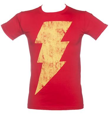 Men's Lightning Flash Shazam T-Shirt