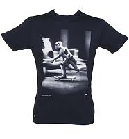 Men's Navy Star Wars Stormtrooper Skating T-Shirt from Chunk