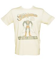 Men's Off White Superman Inflatable T-Shirt from Junk Food