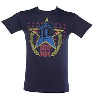Men's Transformers Optimus Prime Stars T-Shirt