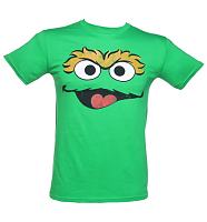 Men's Oscar Face Sesame Street T-Shirt