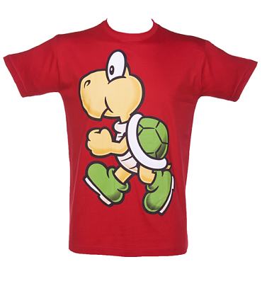 Men's Red Nintendo Koopa T-Shirt