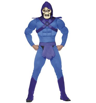 Men's Skeletor Fancy Dress Costume
