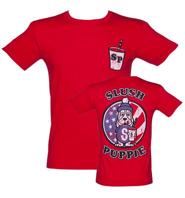 Men's Slush Puppie US Flag Varsity T-Shirt