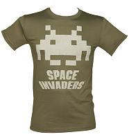 Men's Space Invaders Logo T-Shirt