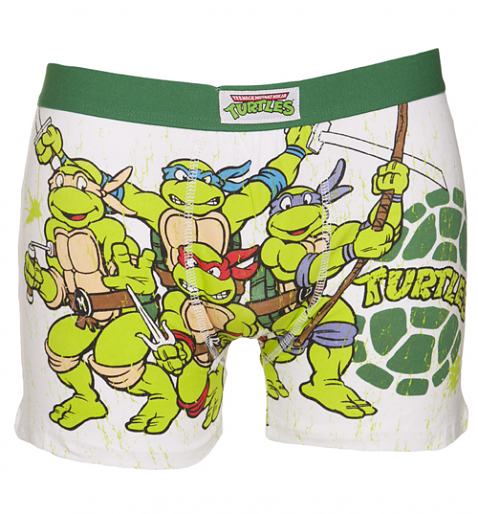  Men's Teenage Mutant Ninja Turtles Group Boxer Shorts
