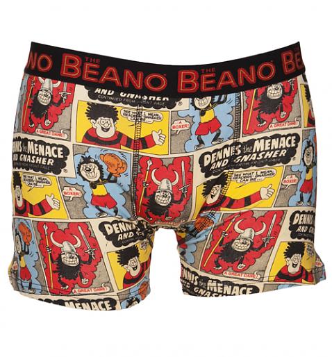  Men's Beano Comic Strip Boxer Shorts