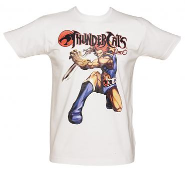 Men's White Lion-O Thundercats T-Shirt