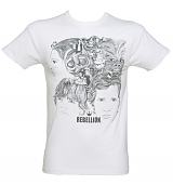 Men's White Star Wars Revolver T-Shirt