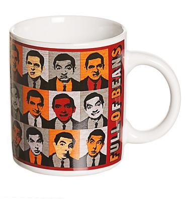 Mr Bean Full Of Beans Mug