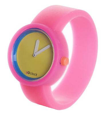 Neon Pink Watch from O Clock
