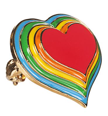 Paradise Heart Ring With Monkey Detail from Me & Zena