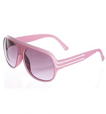 Pink Retro Millionaire Aviator Sunglasses [View details]