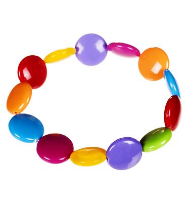Retro Beaded Smartie Bracelet from ShmooBamboo