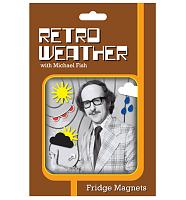 Retro Weather Fridge Magnets