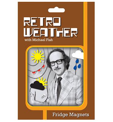 Retro Weather Fridge Magnets