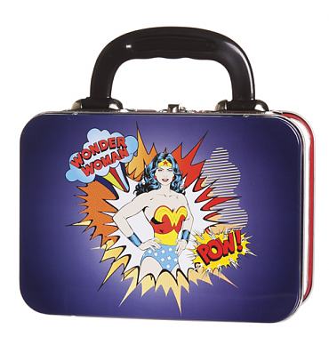 Retro Wonder Woman Pow Tin Tote