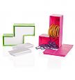 Post its, Paper clips, Bands