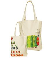 The Very Hungry Caterpillar Vintage Cover Print Canvas Tote Bag from Out Of Print